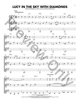 Lucy In The Sky With Diamonds Guitar and Fretted sheet music cover